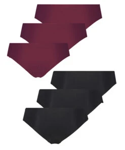 6er-Pack Invisible Slip Baumwolle -Mode-Dessous-Geschäft 196680 6