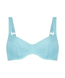 Nicht-vorgeformtes Bügel-Bikini-Top Texture -Mode-Dessous-Geschäft 198790 5 1