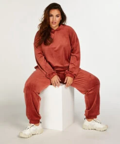 Jogginghose Velours Pintuck -Mode-Dessous-Geschäft 199418 12