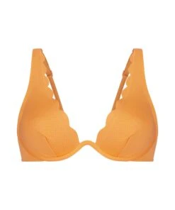 Unwattiertes Bügel-Bikini-Top Scallop -Mode-Dessous-Geschäft 200881 5 1