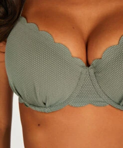 Vorgeformtes Bügel-Bikini-Oberteil Scallop -Mode-Dessous-Geschäft 200883 2