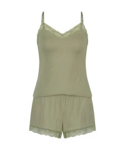 Kurzes Pyjama-Set Cami -Mode-Dessous-Geschäft 201671 5