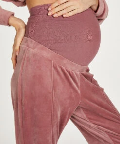 Schwangerschafts-Jogginghose Velours Pintuck -Mode-Dessous-Geschäft 201698 2