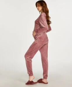 Schwangerschafts-Jogginghose Velours Pintuck -Mode-Dessous-Geschäft 201698 4 1