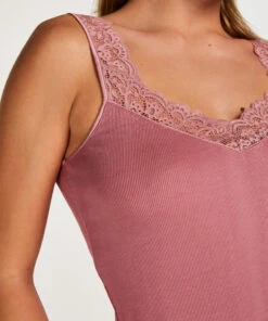 Hemdchen Ripp-Spitze 9 Hemdchen Ripp-Spitze -Mode-Dessous-Geschäft 202320 2